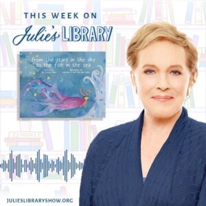 Julie Andrews Instagram - I’m excited to share a new episode of @JuliesLibraryShow. This week, Emma and I read “From the Stars in the Sky to the Fish in the Sea” by Kai Cheng Thom. It’s a beautiful #book about a magical child who can transform into many things. I hope you enjoy it! Find out where to listen to the #podcast at the link in my profile.