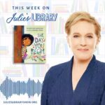 Julie Andrews Instagram - What role do we play in creating the greater good? Our new episode of @JuliesLibraryShow invites important conversations around that subject. Plus, esteemed author @jacqueline_woodson visits us to read her story about what it’s like to walk into a room and feel different from everyone else. Listen at the link in my profile or on your favorite #podcast app. This week’s show features “The Day You Begin” by Jacqueline Woodson, illustrated by @rafael_l61.  #InternationalPodcastDay