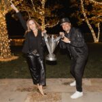 Julie Benz Instagram - Happy Birthday to the luckiest man in the world 🎉 Getting a woman like me is like winning the lottery… and it’s better than winning the MLS cup 🖤💛 @lafcrich