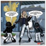 Julie Benz Instagram - These always make me giggle 🤭 thank you @tucartoons for sharing your art 🖼️