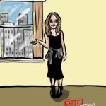 Julie Benz Instagram - These always make me giggle 🤭 thank you @tucartoons for sharing your art 🖼️