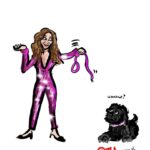 Julie Benz Instagram - These always make me giggle 🤭 thank you @tucartoons for sharing your art 🖼️