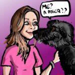 Julie Benz Instagram - These always make me giggle 🤭 thank you @tucartoons for sharing your art 🖼️