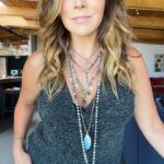 Julie Benz Instagram - In love with the necklace layers from @katiadesigns ❤️ #womensupportingwomen #womeninbusiness #notanad #ijustloveit #mft #myfavoritethings 👊🏻💪🏻🫶🏻