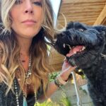 Julie Benz Instagram - When you have 4 dogs…. EVERYDAY IS #NATIONALDOGDAY 😱🤣 which proves that my house is run by the dogs 🐻 🐻 🐶 🐶 I’m just here to feed and scoop the poop 💩 photo #2 is typical of me and ozzy 🤪 #mylifeisrunbydogs #mypack #bouviersofinstagram #havaneseofinstagram #morkiesofinstagram