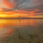 Julie Bertin Instagram - 📍Trou-aux-Biches, Maurice « À mon plus beau coucher de soleil … ☀️ ».