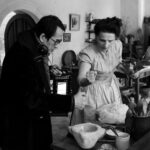 Juliette Binoche Instagram - THE TASTE OF THINGS (La Passion de Dodin Bouffant) is coming on the 14th of February ♥️in the US, UK... Here are some pictures I want to share while working with Tran Anh Hung on set. You can see a picture with Pierre Gagnaire our Chef & Hung and the last picture with Michel Nave and Galaeta et Bonnie, Pierre’s right hand who taught us fine cuisine ! 🧑‍🍳