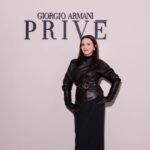 Juliette Binoche Instagram - ARMANI 🖤