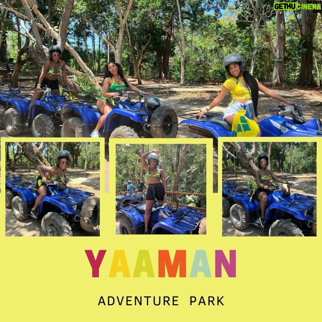 Jully Black Instagram - Zooming through the lush landscapes of Jamaica on ATVs, meeting colorful feathered friends in the Aviary, and discovering the fascinating history of Prospect Plantation at @yaamanadventurepark What an unforgettable day of fun and exploration! #YaamanAdventure #JamaicaFun #JullyBlack #VisitJamaica #Jamaica @carnivalinjamaica @visitjamaica