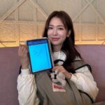 Jung Yoo-jin Instagram - 졸려🥱💕 행복한 일요일😘