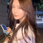 Jung Yoo-jin Instagram - 밤마실♥️