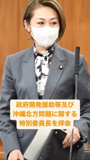 Junko Mihara Instagram - 第210回臨時国会が開会となりました。

私は政府開発援助等及び沖縄北方問題に関する特別委員会の委員長を拝命致しました。

職責を全うして参ります。

#臨時国会 #参議院議員 #三原じゅん子 #政府開発援助 #ODA #沖縄 #北方