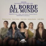 Justina Bustos Instagram - AL BORDE DEL MUNDO | Estreno 31/5 en @elculturalsanmartin Cuatro mujeres comparten un trabajo monótono y algo desolador en un pueblo del interior de Buenos Aires: llevar adelante una remisería. Entre llamados telefónicos, autos averiados, rulemanes, una pasajera extraña y la desolación del fin de año, ellas intentan lo mejor que pueden para lograr que sus vidas tomen el rumbo que las libere y las haga encontrarse con ellas mismas forjando una amistad. Dirección: @ana.kow y @camilosicamilo Dramaturgia: @ana.kow Elenco: Justina Bustos @paulakohan @laila.maltz @ailin.salas @marga.paez Diseño de Escenografía y Vestuario: Pia Drugueri Asistencia de Escenografía y Vestuario: Julieta Muro Frangi Diseño de Iluminación: Matias Sendon Diseño Sonoro: Marcos Zoppi Música: Flor Braier Producción: Javier Furgang, Justina Bustos y Francisco Olavarria Producción Ejecutiva: @agus.malfi Asistencia de dirección: Chiara Scozzafava Diseño gráfico: Rocío Solano Fotografía: @victoriadelsel Vestuario: @franqui.nencini Maquillaje: @palovalero Pelo: @galosapaia @ago.mua @_nichestudio Viernes y Sabados 21hs en El Cultural San Martín
