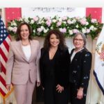 Justina Machado Instagram - My beautiful Mami and I had the pleasure of attending the Dia de las Madres brunch at the @vp residence. It means so much to us for so many reasons. What a blessing ♥️♥️ #chitown #boricua