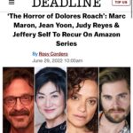 Justina Machado Instagram - Keeps getting better and better!! In great company 🔥🔥 #HorrorofDoloresRoach