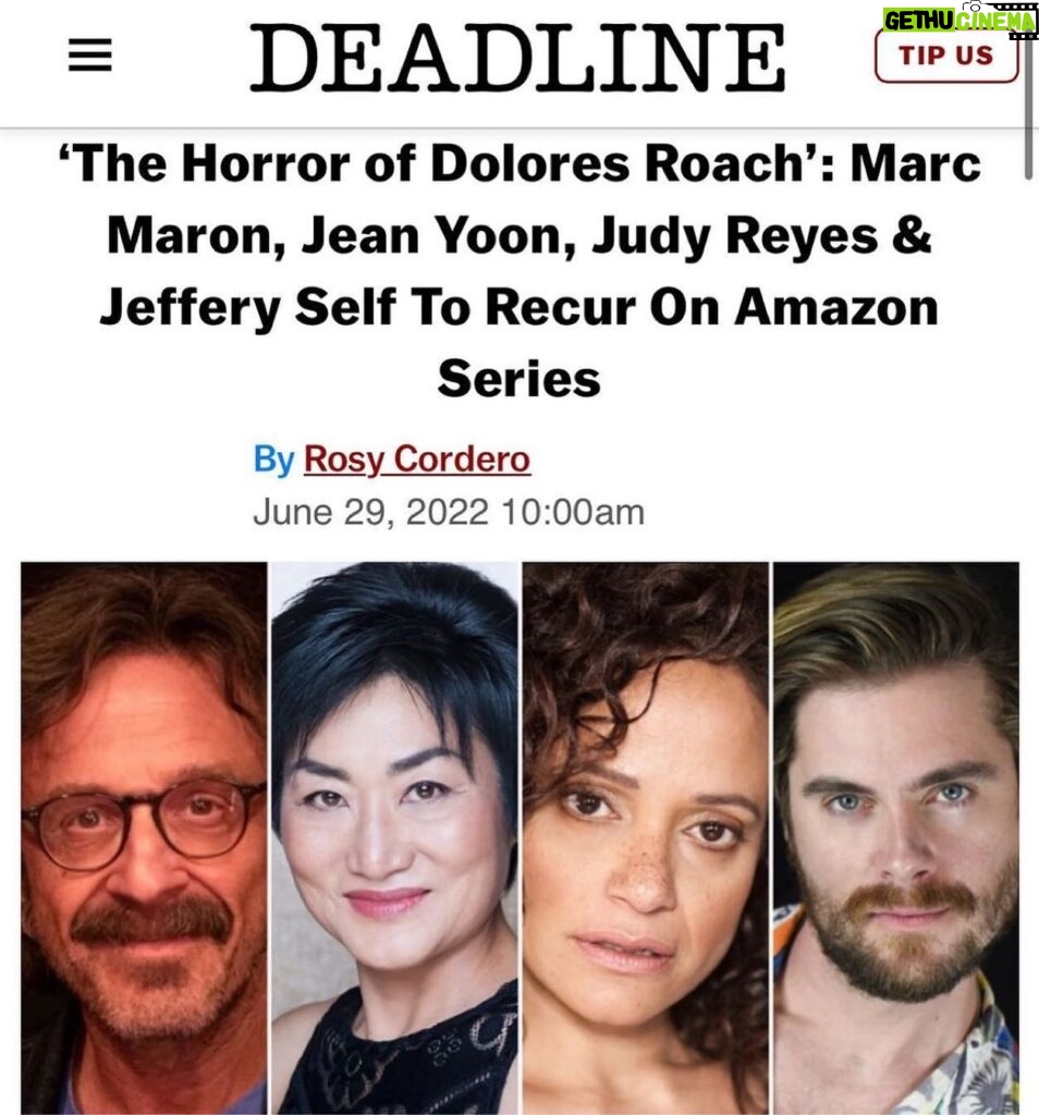 Justina Machado Instagram - Keeps getting better and better!! In great company 🔥🔥 #HorrorofDoloresRoach