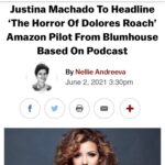 Justina Machado Instagram - I cannot wait !!! I’m so damn excited !!!! Wepa!!!! 🔥🔥🔥 thank you @blumhouse @amazonstudios . What a dream !!! Thank you to my incredible director and producers!! #daracreasey #Aaronmark @daphnerubinvega #roxanndawson