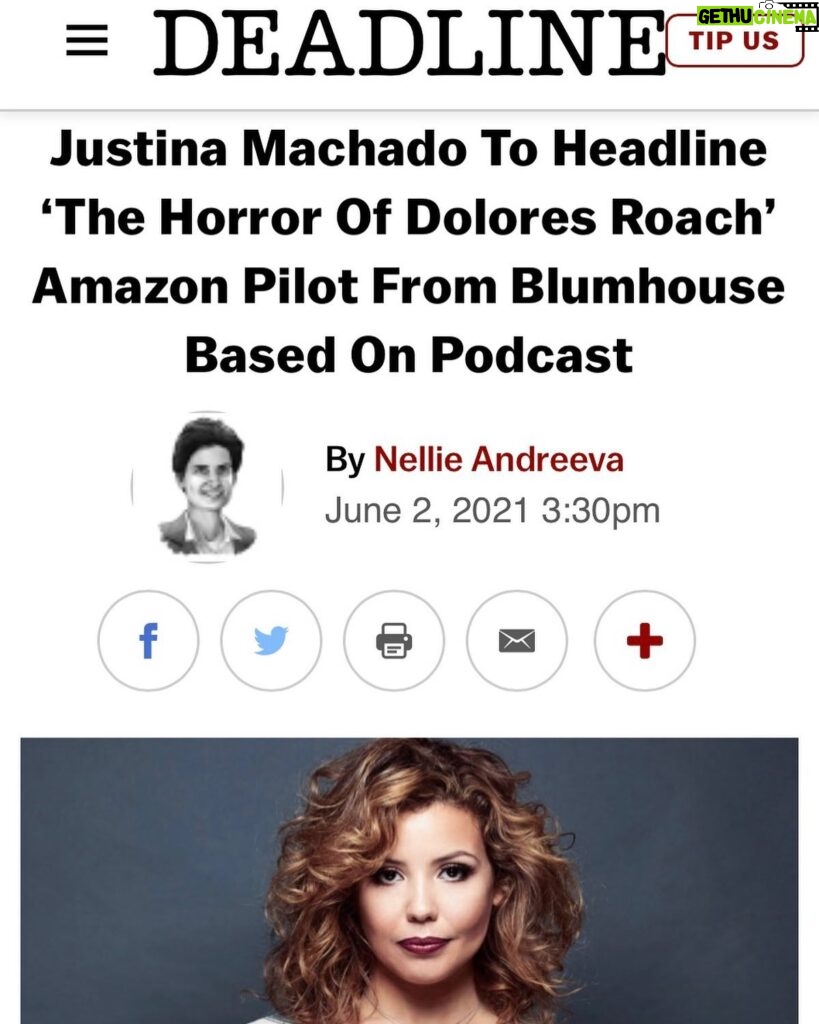 Justina Machado Instagram - I cannot wait !!! I’m so damn excited !!!! Wepa!!!! 🔥🔥🔥 thank you @blumhouse @amazonstudios . What a dream !!! Thank you to my incredible director and producers!! #daracreasey #Aaronmark @daphnerubinvega #roxanndawson