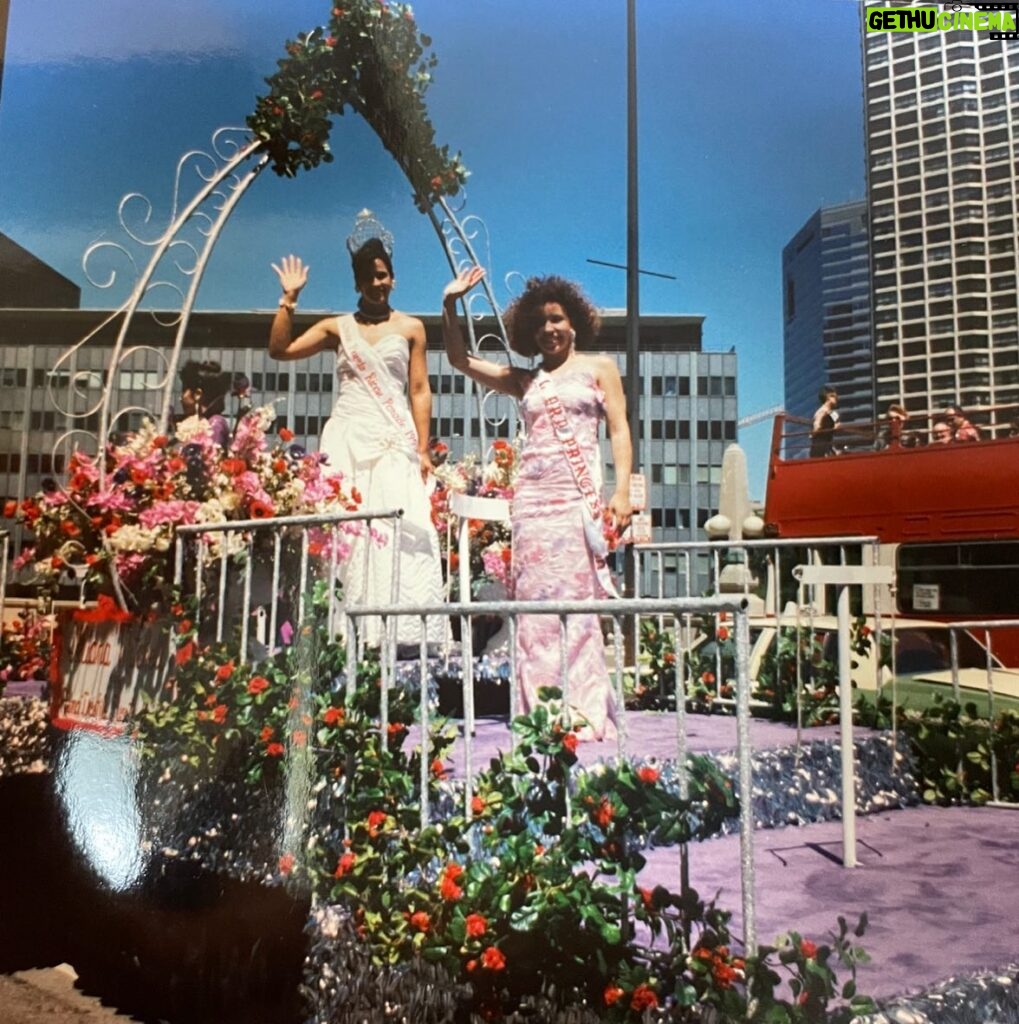 Justina Machado Instagram - When I was 17 years old I ran for the Puerto Rican Queen in Chicago. I was first runner up… Alas I am the Queen!! 🤣🤣🤣🤣 I am so honored to be a part of this parade. I am always honored to represent my people in Chicago New York and everywhere else we are in the states . Swipe and you’ll see 17 year old me on a float in the Puerto Rican day parade on Michigan Avenue in Chicago. Thank you @prparadenyc for this ♥️♥️♥️♥️ 🇵🇷🇵🇷🇵🇷 Pa’lante mi Gente 🇵🇷♥️