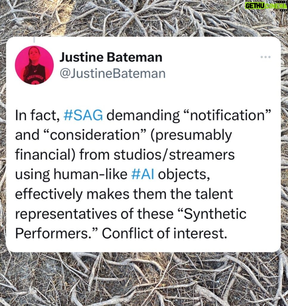 Justine Bateman Instagram - More issues to look at in the #SAG tentative #AI agreement