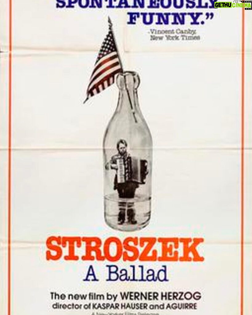 Justine Bateman Instagram - Next in #FilmClub is Werner Herzog’s STROSZEK (1977). Watch beforehand and come discuss Mon 2/26 4pPT on @Clubhouse. Link in bio.