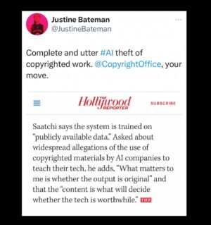 Justine Bateman Instagram - All eyes on the #USCopyrightOffice.