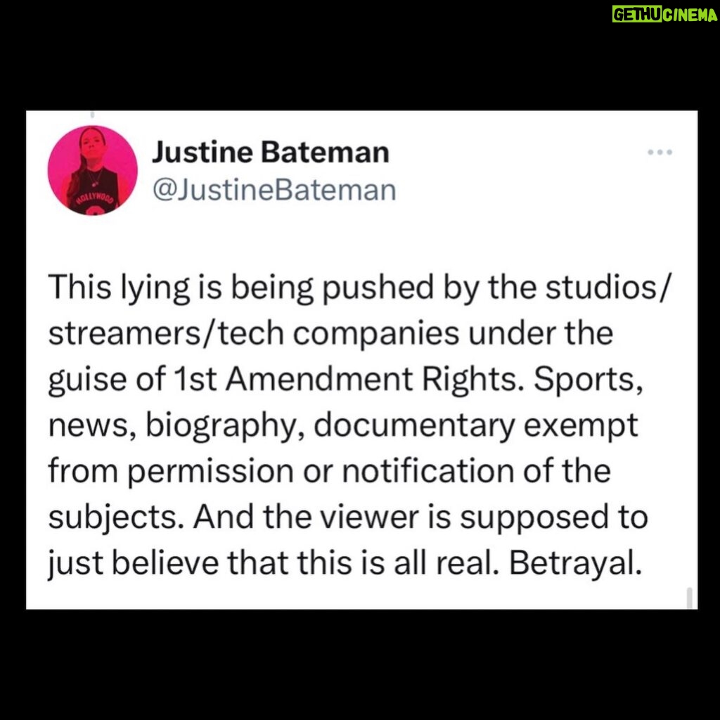 Justine Bateman Instagram -