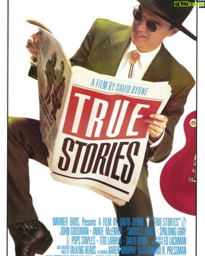 Justine Bateman Instagram - Next in #FilmClub is David Byrne’s TRUE STORIES (1986). Watch beforehand and come discuss 6/3, 4pPT on @Clubhouse. Link in bio.