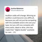 Justine Bateman Instagram – Part 3. #SAG #AI
