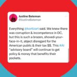 Justine Bateman Instagram – Think for yourself. Because we’re on our own here. #AI @kortizart