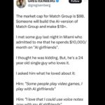 Justine Bateman Instagram - Cue the population decline. (Images made possible from scraping all your selfies, no doubt.) #AI Via @gregisenberg.
