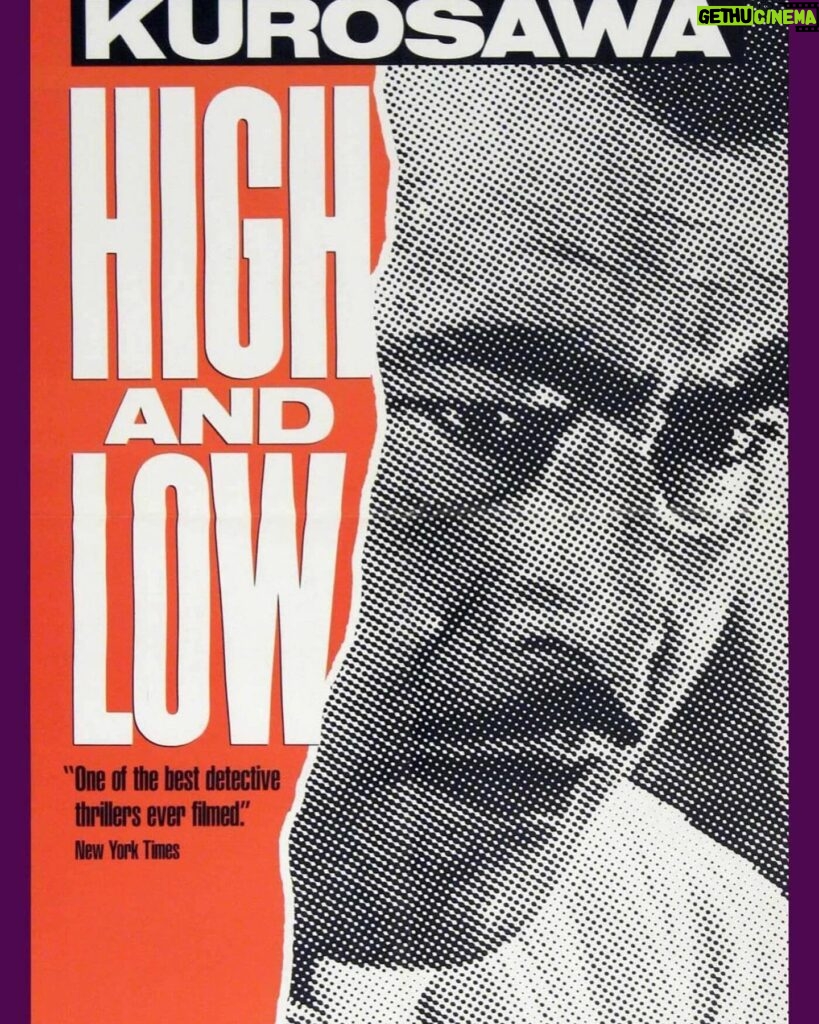 Justine Bateman Instagram - Next in #FilmClub is Akira Kurosawa’s HIGH AND LOW (1963). Watch beforehand and come discuss Mon 6/17/24, 4pPT on @Clubhouse. Link in bio.