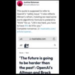 Justine Bateman Instagram – Think for yourself. 
The Tech Bros are lying to you.