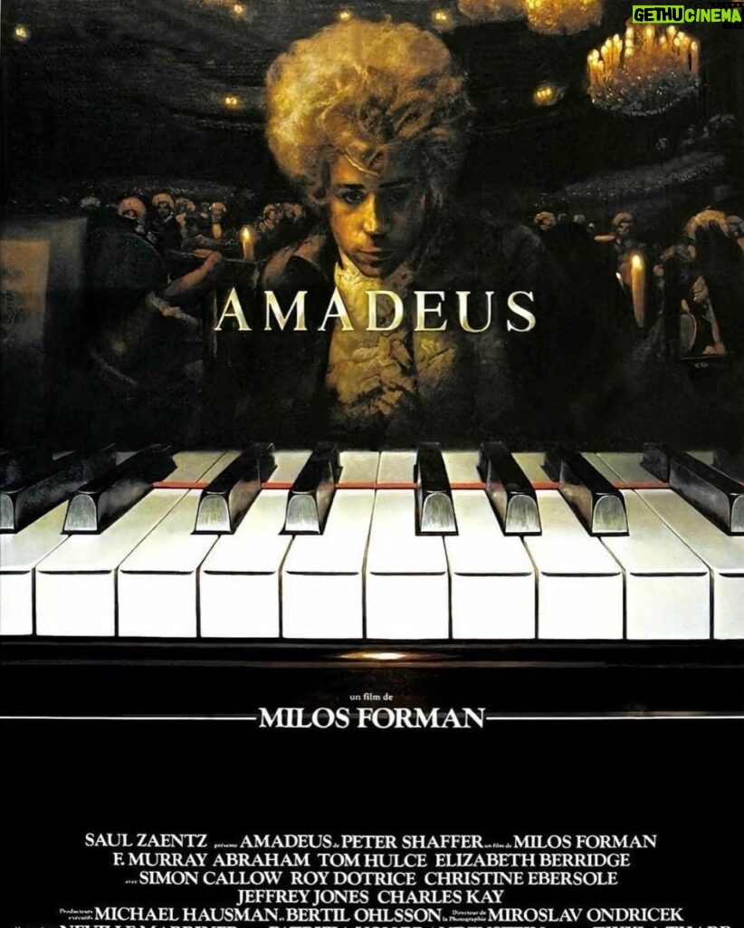 Justine Bateman Instagram - Next week in #FilmClub is Milos Forman’s AMADEUS (1984). Watch beforehand and come discuss Mon 3/11, 4p PT. Link in bio.