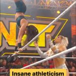 Kacy Catanzaro Instagram – @katana_wwe pulled out this impressive move last week on #WWENXT 😳