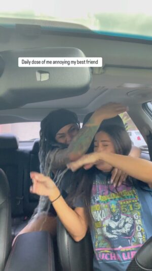 Kacy Catanzaro Instagram - Daily dose of annoying my bestie 🤣 @katana_wwe