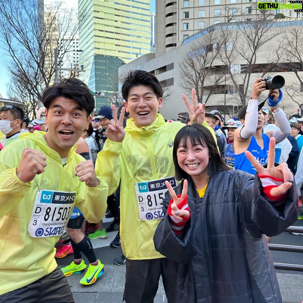 Kaho Takada Instagram - 今だにあの日に取り残されてる､濃厚な日。 決めた､来年も走りたい🐛ホノルルも🐛 目標サブ5､目指せ4時間台~~ 最近ランチューバーずっっと見てるワハハ #東京マラソン2024 #ネットタイム5時間6分 #自己ベスト45分更新 #応援ありがとうございました☺︎