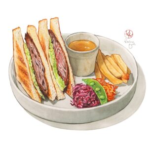 Kailene Falls Instagram - 🥪Sandwich🥪Collection🥪
🥪サンドイッチ🥪コレクション🥪

Sandwiches! If I had to pick my favorite lunch, it would probably be some variation of sandwich. I grew up eating them, and I discovered so many delicious ones here in Japan as well! Which of these sandwiches would you want to try first?

② Teddy Bear Sandwich   Soup
③ Egg Salad Sandwich   Fries
④ Egg Salad & Truffle Sandwich
⑤ Prosciutto and Spinach Sandwich   Latte
⑥ Fruit & Cream Sandwich
⑦ Mille Feuille Katsu Sandwich Plate
⑧ BLT Croissant

サンドイッチが大好き！一番好きなランチセットはやっぱりサンドイッチですね。子供の頃からずっと食べてきて、日本にもおいしいサンドがたくさんあります！次に食べたいサンドってどれですか?
