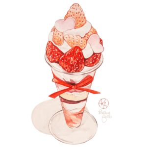 Kailene Falls Instagram - 🍓Strawberry Collection🍓
🍓いちごコレクション🍓

It’s been a while since I’ve posted a strawberry collection! This time, I decided to showcase strawberry desserts that featured only strawberries- no other fruits or colorful decorations. I actually really like how cohesively this turned out! Which strawberry dessert would you most like to try?

② Strawberry Shortcake
③ Strawberry Mille Feuille 
④ Strawberry Parfait
⑤ Strawberry Pudding
⑥ Strawberry Shortcake
⑦ Strawberry Tart

久しぶりにいちごコレクションを作りました！今回はいちごだけ、他のフルーツなど使っているスイーツを含まず、色が統一しているものでコレクションを作ってみて、なんか気持ちいいですね！この中で一番食べてみたいいちごスイーツはどれですか？
