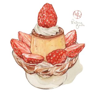Kailene Falls Instagram - 🍓Strawberry Collection🍓
🍓いちごコレクション🍓

It’s been a while since I’ve posted a strawberry collection! This time, I decided to showcase strawberry desserts that featured only strawberries- no other fruits or colorful decorations. I actually really like how cohesively this turned out! Which strawberry dessert would you most like to try?

② Strawberry Shortcake
③ Strawberry Mille Feuille 
④ Strawberry Parfait
⑤ Strawberry Pudding
⑥ Strawberry Shortcake
⑦ Strawberry Tart

久しぶりにいちごコレクションを作りました！今回はいちごだけ、他のフルーツなど使っているスイーツを含まず、色が統一しているものでコレクションを作ってみて、なんか気持ちいいですね！この中で一番食べてみたいいちごスイーツはどれですか？