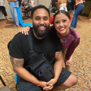 Kailia Posey Instagram - happy birthday to the best bff ever!! i love you and i hope you had the best day🤍🤍 
(kevans cuties 4 life) @theblacklavender78 
.
.
.
.
#birthday #lookinggood #pageants #contortion #military #starbucks #glitz #bestpageantcoach