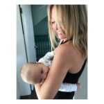 Kaitlin Doubleday Instagram - If you haven’t had a newborn suck on your bicep...you haven’t lived!