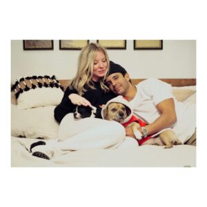 Kaitlin Doubleday Instagram - It may be cold outside, but it’s cozy AF in this house 🐶