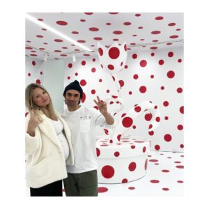 Kaitlin Doubleday Instagram - Spotted: a dummy in a beanie and a basketball belly taking in some Kusama 🔴