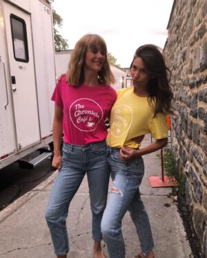 Kaitlyn Leeb Instagram - Happy Valentines Day! Be Mine, Valentine (one of the most fun projects with the best people in the most amazing city) is on @schearthome now In 🇨🇦