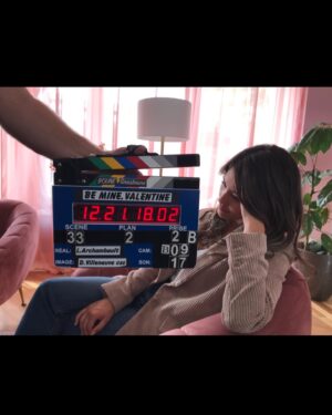 Kaitlyn Leeb Instagram - Happy Valentines Day! Be Mine, Valentine (one of the most fun projects with the best people in the most amazing city) is on @schearthome now In 🇨🇦