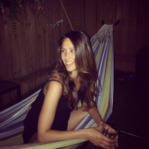 Kaitlyn Leeb Instagram - Can’t even come up with a clever thing to say so... This is me looking back at my fence asking Ted to take a picture. #quarantinelife