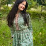 Kajal Sharma Instagram - In my happy place.🍃🫶🏻🧚‍♀️ . Wearing - @saviindia ☘️ . . . . . . #explore #nature #naturelovers #home