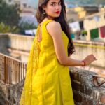 Kajal Sharma Instagram - 💛 . . . . . #explorer #instagram #indianwear