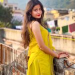 Kajal Sharma Instagram - 💛 . . . . . #explorer #instagram #indianwear